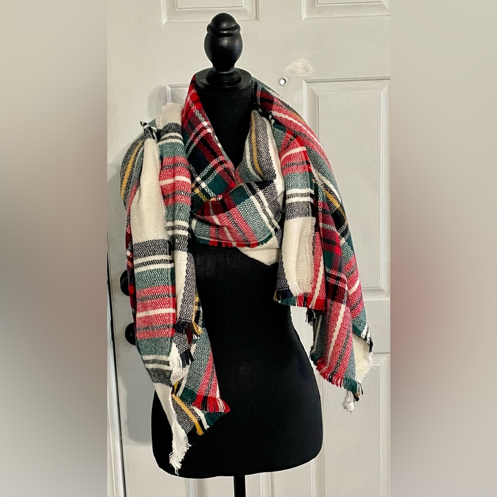 OSFM Flannel Blanket Scarf